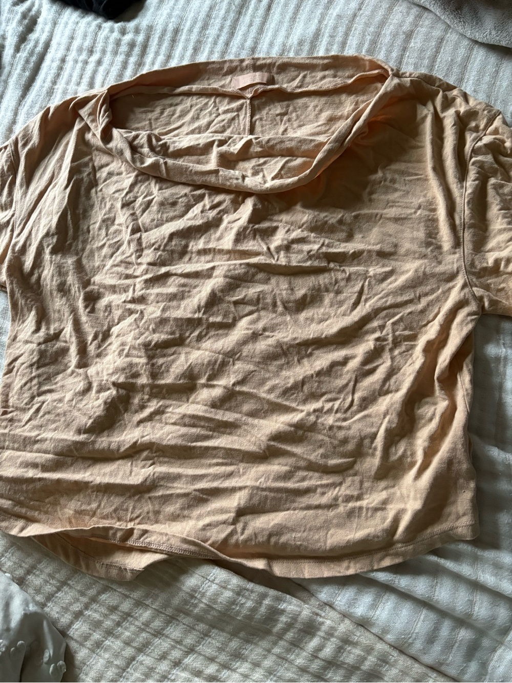 Nuuds off the shoulder shirt size large NWOT